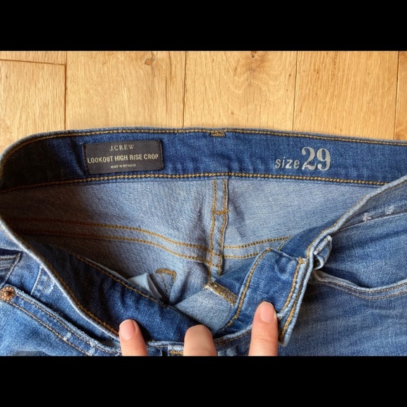 J. Crew lookout High-Rise crop jeans - Picture 4 of 5